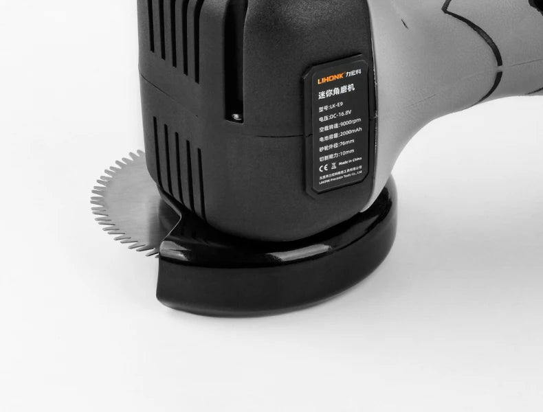 Mini Angle Grinder Rechargeable Household Small Lithium Battery Electric Cutting Machine
