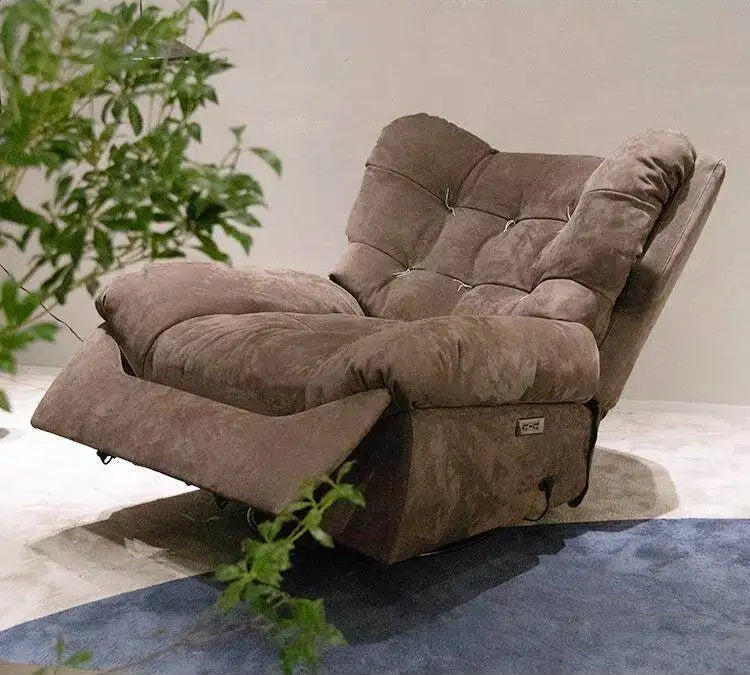 Internet celebrity lazy sofa can sleep cloud single electric multi-function living room balcony rotating recliner storage