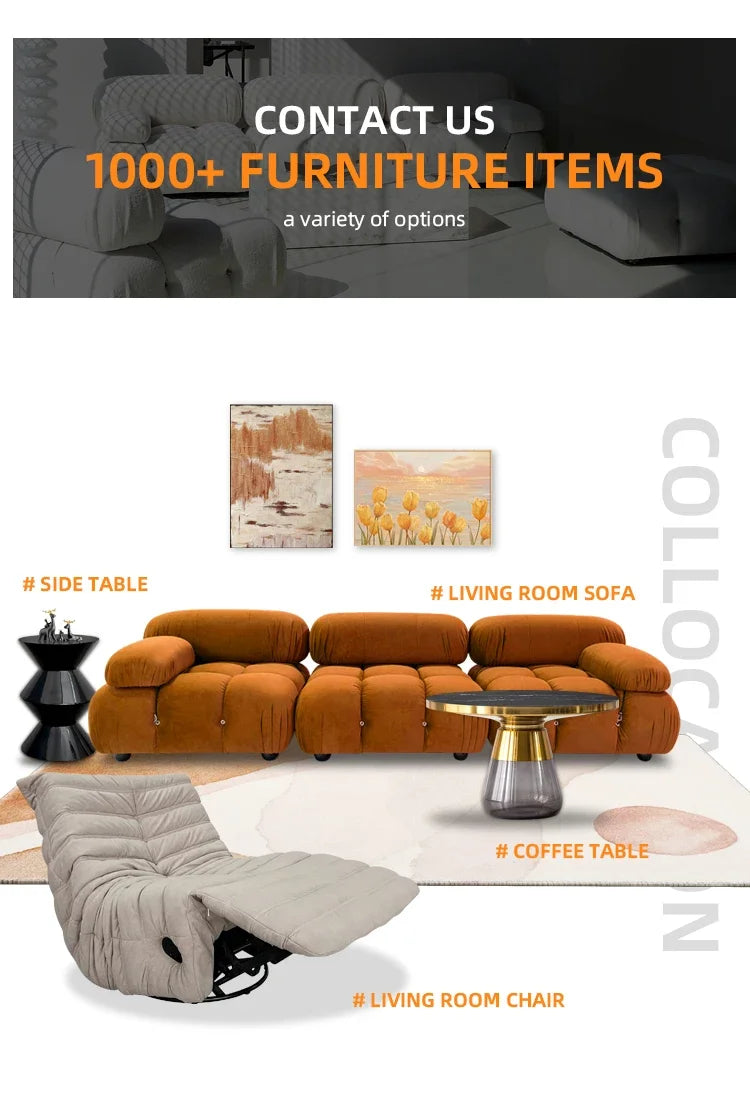 【Best-selling】Functional Retractable Adjustable Chair Back Reclining Velvet Rocking Accent Swivel Microfiber Fabric Living Room