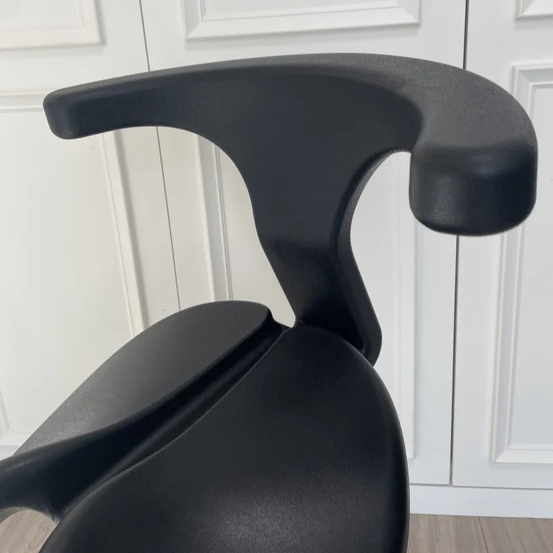 Multi Adjuster Ergonomic Swing Saddle Seat Multi Functional Back Posture Stool with Tilting Seat Saddle Chair For Dental Office