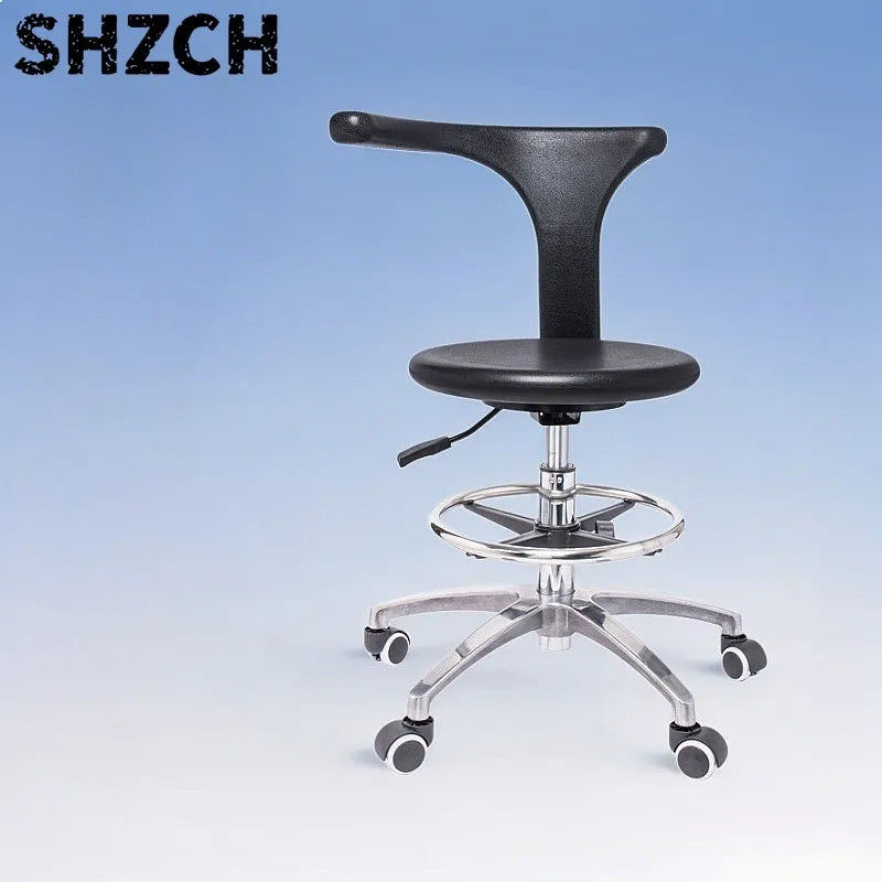 Professional Dental Stool Adjustable Rolling Chair for Clinic Doctor Nurse Assistant Lab Use