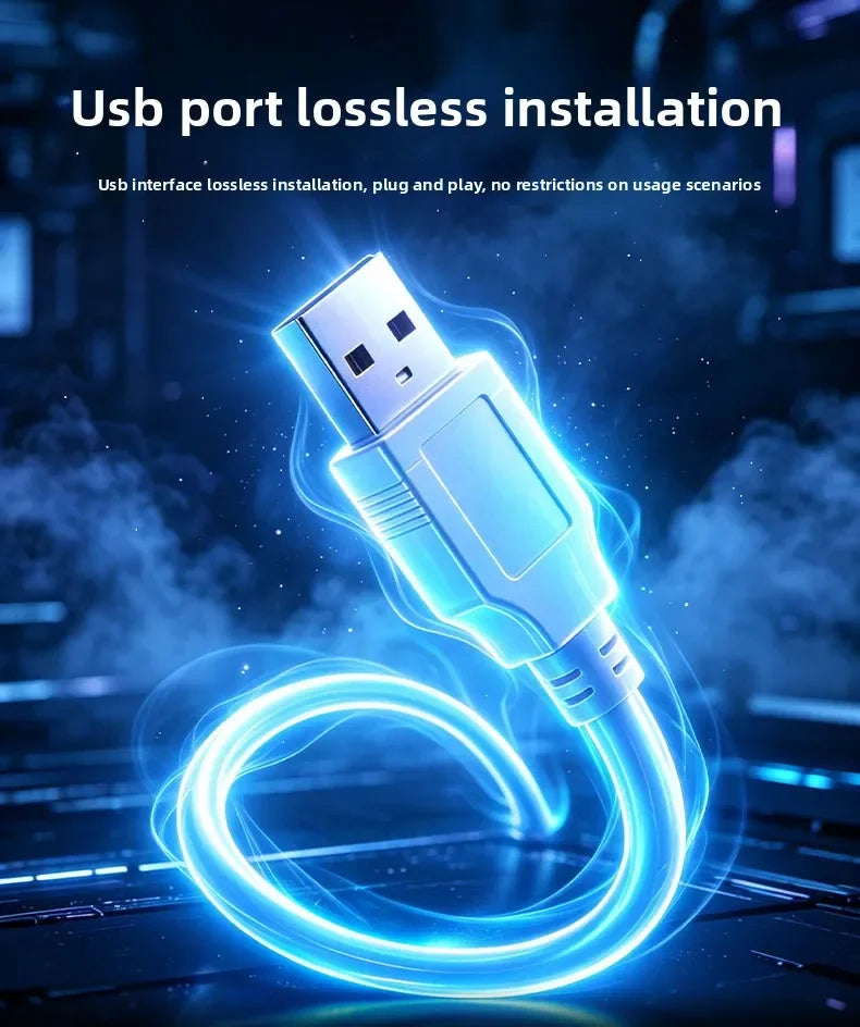 USB Star Projector Night Light Romantic Nebula Atmosphere Lamp for Car Interior Home Bedroom Decor USB Charging