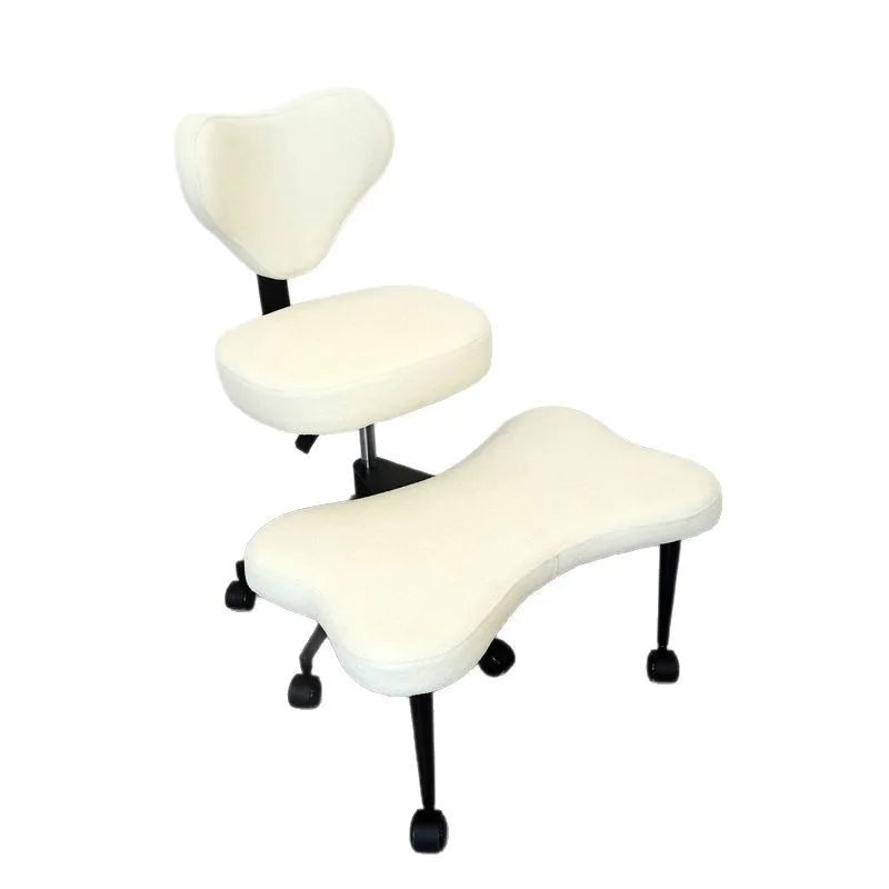Cake velvet meditation chair sitting without sitting cross-legged monkey stool office kneeling yoga with backrest stool