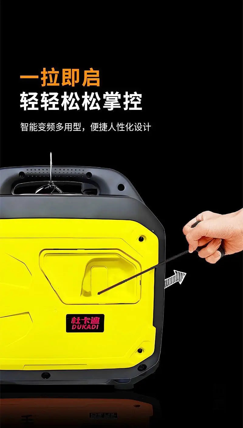 Small   generator 220v household 3KW2/4kW silent inverter RV portable outdoor