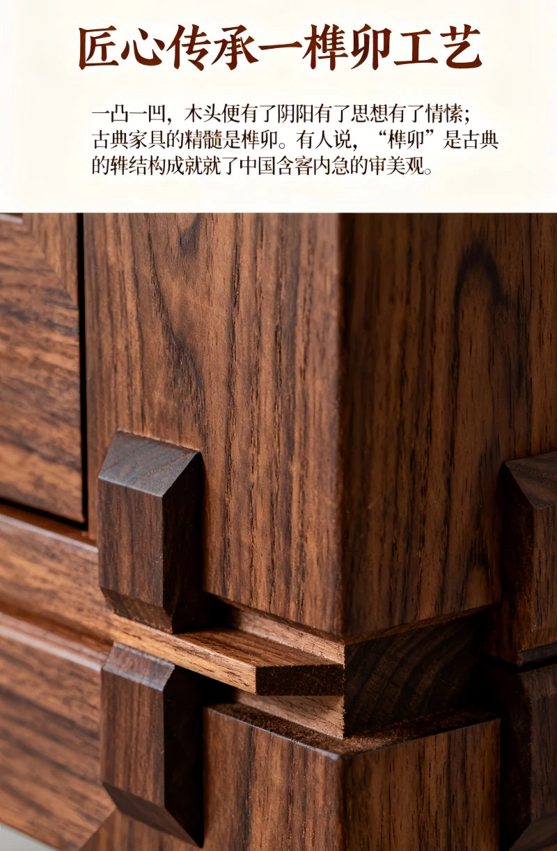 Solid wood, straight row sofa living room light luxury high-end arc design