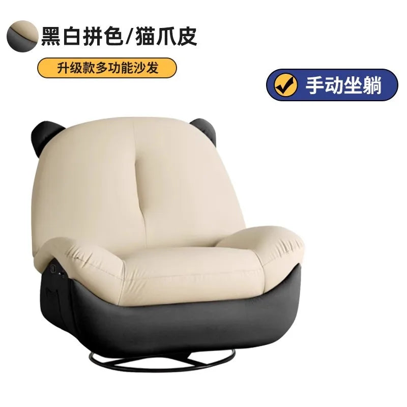 Electric sofa chair can be reclined and rotated, casual lazy chair can be rotated, single rocking chair