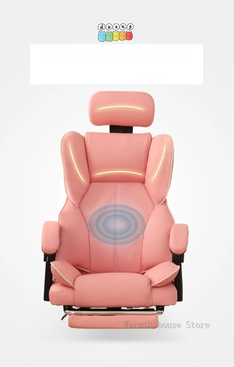 Mobile Ergonomic Office Chair Recliner Computer Bedroom Accent Office Chair Gameing Study Sillas De Oficina Office Furniture