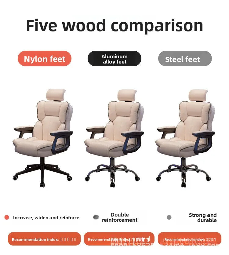 Mobile Ergonomic Office Chair Recliner Computer Bedroom Accent Office Chair Gameing Study Sillas De Oficina Office Furniture