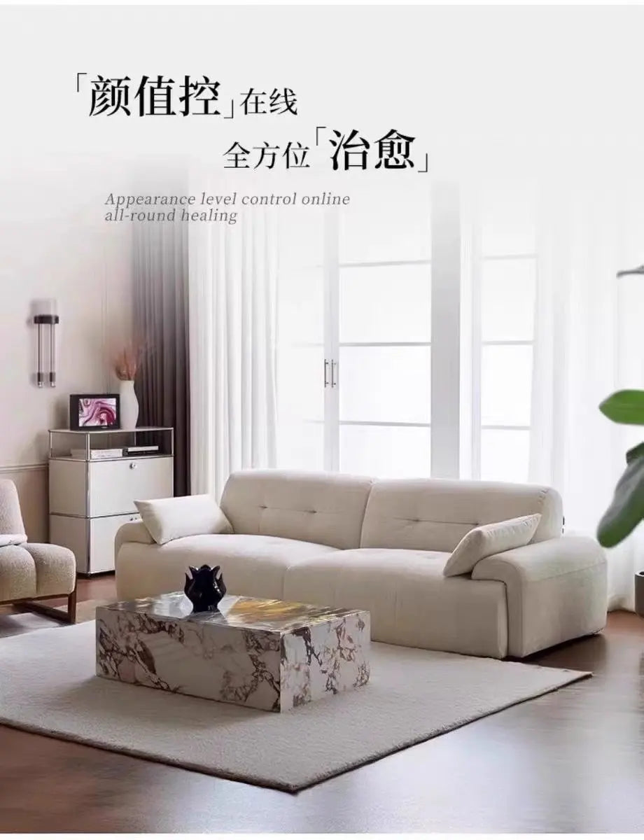 Italian Modern Living Room Sofas White Velvet Luxury Loveseat Living Room Sofas Togo Soft Muebles De Sala Furniture Home