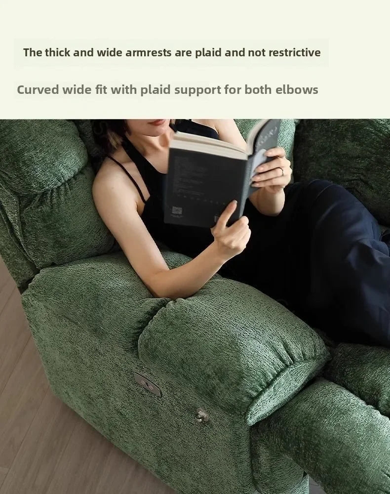 Electric Recliner Chair First-Class Cloud Single Sofa Living Room Multifunctional Lazy Lounge Swivel Recliner Sitting Sleeping