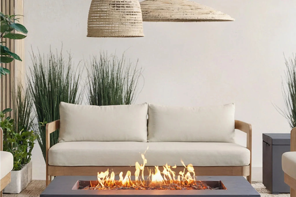 Outdoor Sofa, Teak Wood, Leisure, Waterproof, Sun-Resistant, Suitable For Villas, Courtyards, Hotels, Guesthouses, Balconies, An