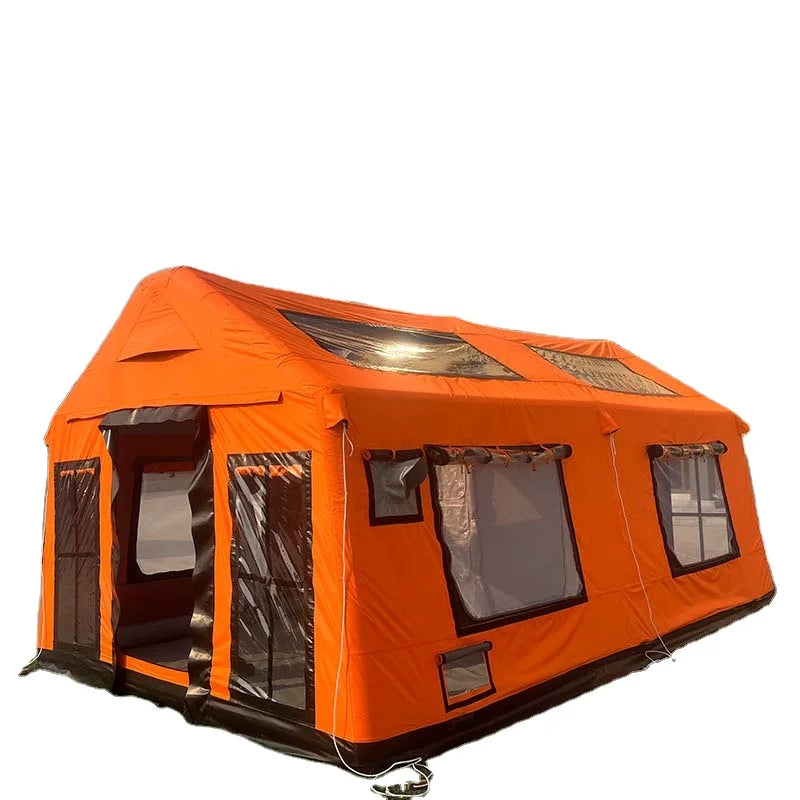 Large Luxury 5 6 7 Person Waterproof Durable Inflatable Airtight Camping Tent for Outdoor Camping