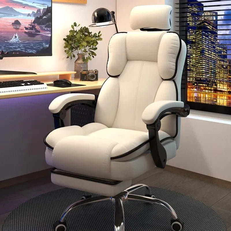 Gaming Chair Reclining Swivel Computer Desk Chair with High Back Support Streamer Live Broadcasting Office Chair for Home