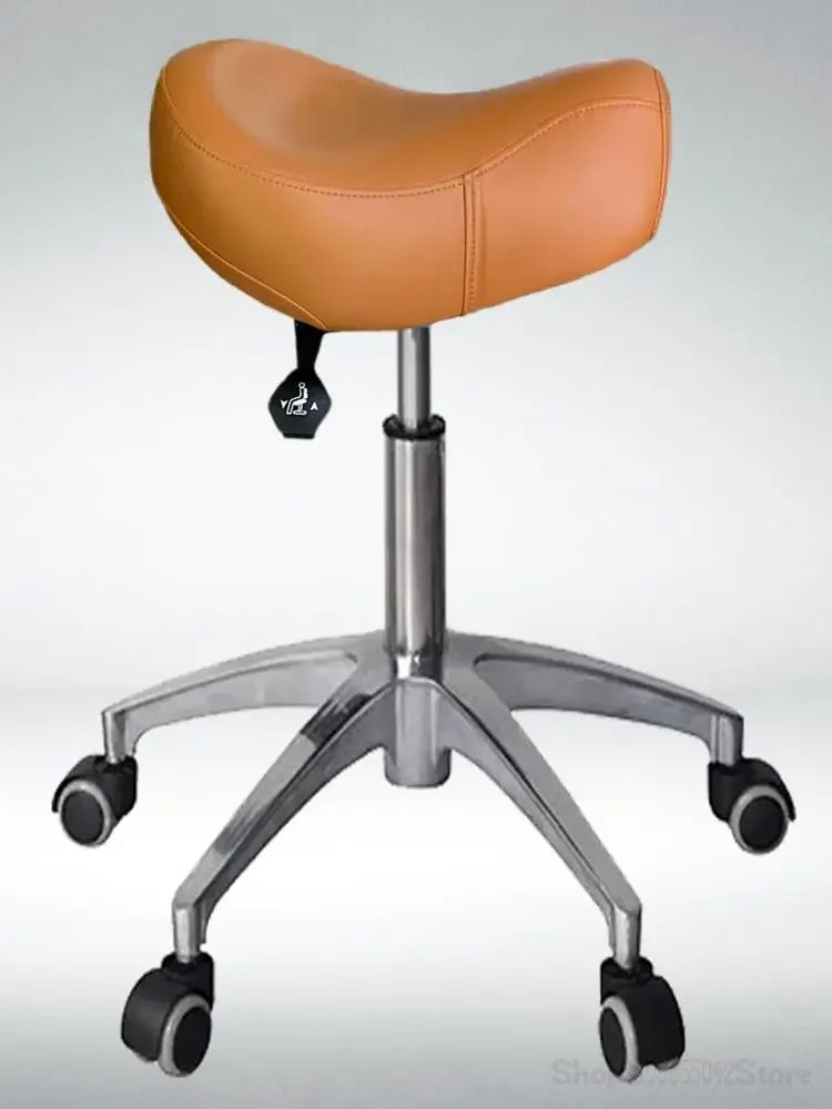 Saddle chair  dentist's horse riding chair specialized foot controlled lifting and lowering for cosmetic operating rooms