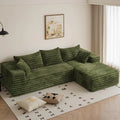 103" L Shaped Sectional Boneless Couch for Living Room, Modern Modular Cloud Sofa with Right Facing Chaise, Comfy, Customized