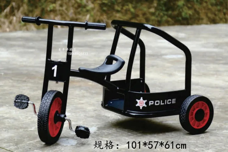 Tricycles, children's two person bicycles, outdoor twin bicycles, three person bicycles, multiple person rotating carts