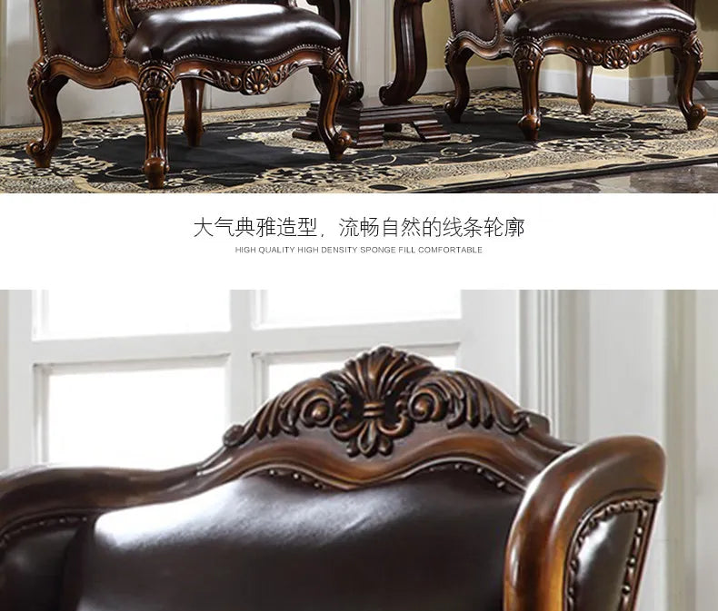 American solid wood tiger chair single simple casual retro bedroom small apartment sofa chair
