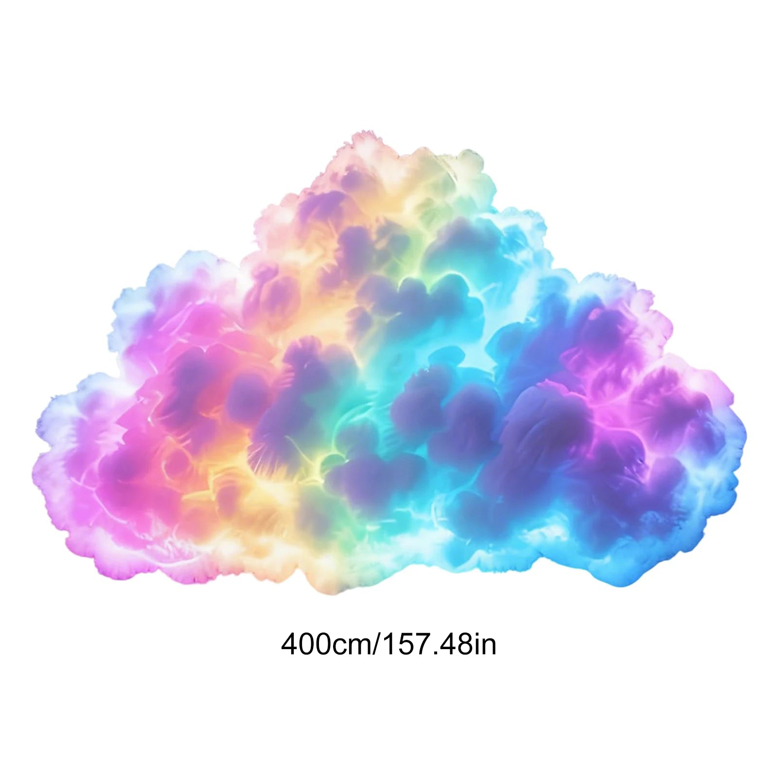 LED 3D Cloud Dynamic Lighting Lamp USB Multicolor Ambience Lights Adjustable Creative Atmospheric Ceiling Light for Home Decor