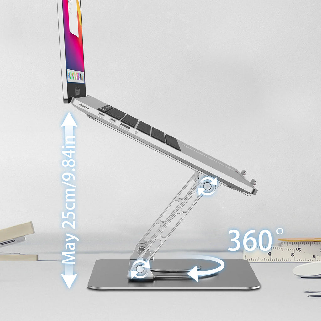 Foldable Laptop Stand Notebook Holder Vertical Aluminium Adjustable Portable Laptop Table Stand for Macbook Tablet Accessories