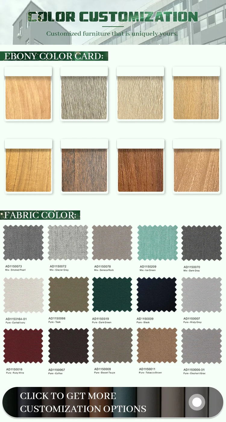 Wholesale Custom Luxury Modern Teak Wood Patio Garden Sofa Set Durable 6 Piece Outdoor Furniture Waterproof for Balcony