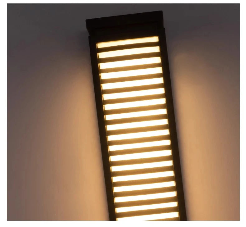 LED outdoor waterproof wall lamp IP65 exterior wall porch balcony 110V220V stainless steel garden decoration courtyard wall lamp