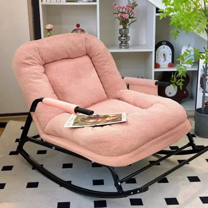 Lazy rocking chair Lazy sofa Home balcony Leisure living room Siesta chair Single Internet celebrity bedroom Siesta recliner