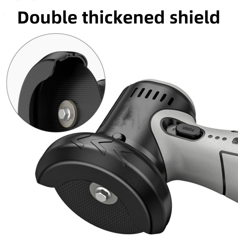 16.8V Brushless Angle Grinder 20000RPM Electric Polishing Grinding Machine Mini Cordless Cutting Lithium Battery Power Tool