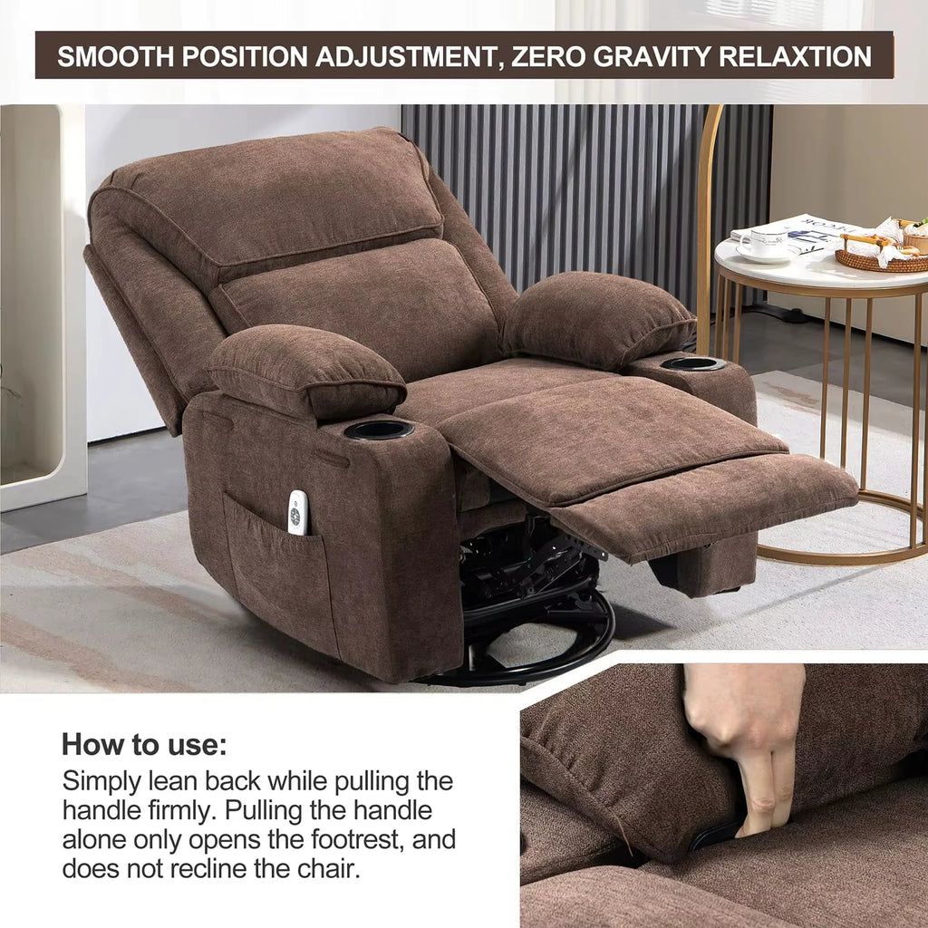 Recliner Chair Manufacturer Wholesale With Remote Control Massage Heating Function Adjustable Electrical Sofa  for Living Room