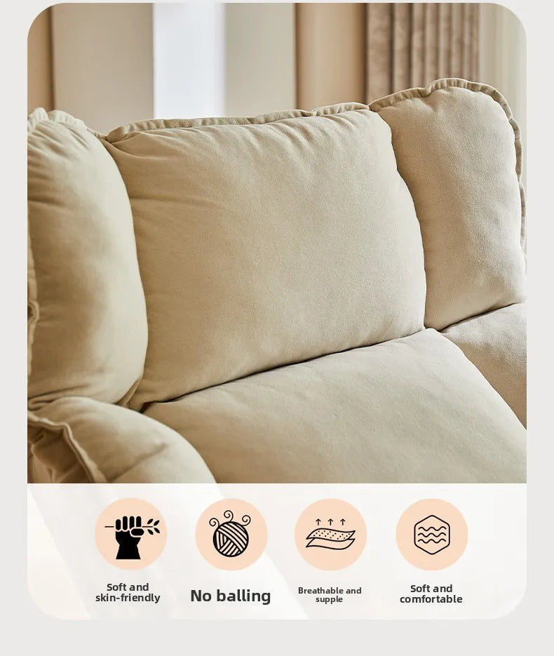 Firm Rocking chair Adult recliner Adult balcony Leisure backrest chair Living room lunch break Lazy sofa Rocking chair
