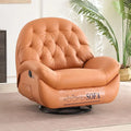 Modern Single Sofa Chair Multifunctional Sleepable Reclining Lazy Sofa Chair Rocking Lying Extendable for Home Living Room