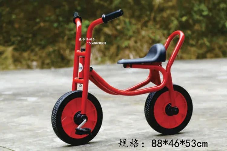 Tricycles, children's two person bicycles, outdoor twin bicycles, three person bicycles, multiple person rotating carts