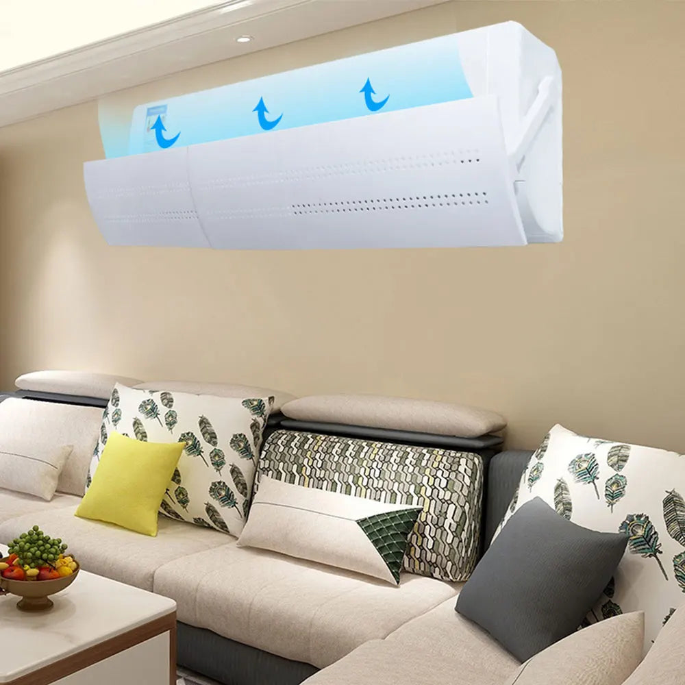 Universa Adjustable Air Conditioner Wind Deflector Anti-Direct Blowing Wall-Mounted Air Outlet Baffle Confinement Cold Air Guide