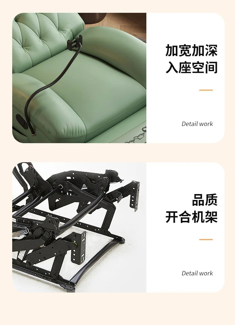 HYS multifunctional lazy leisure home single electric recliner rotating bedroom