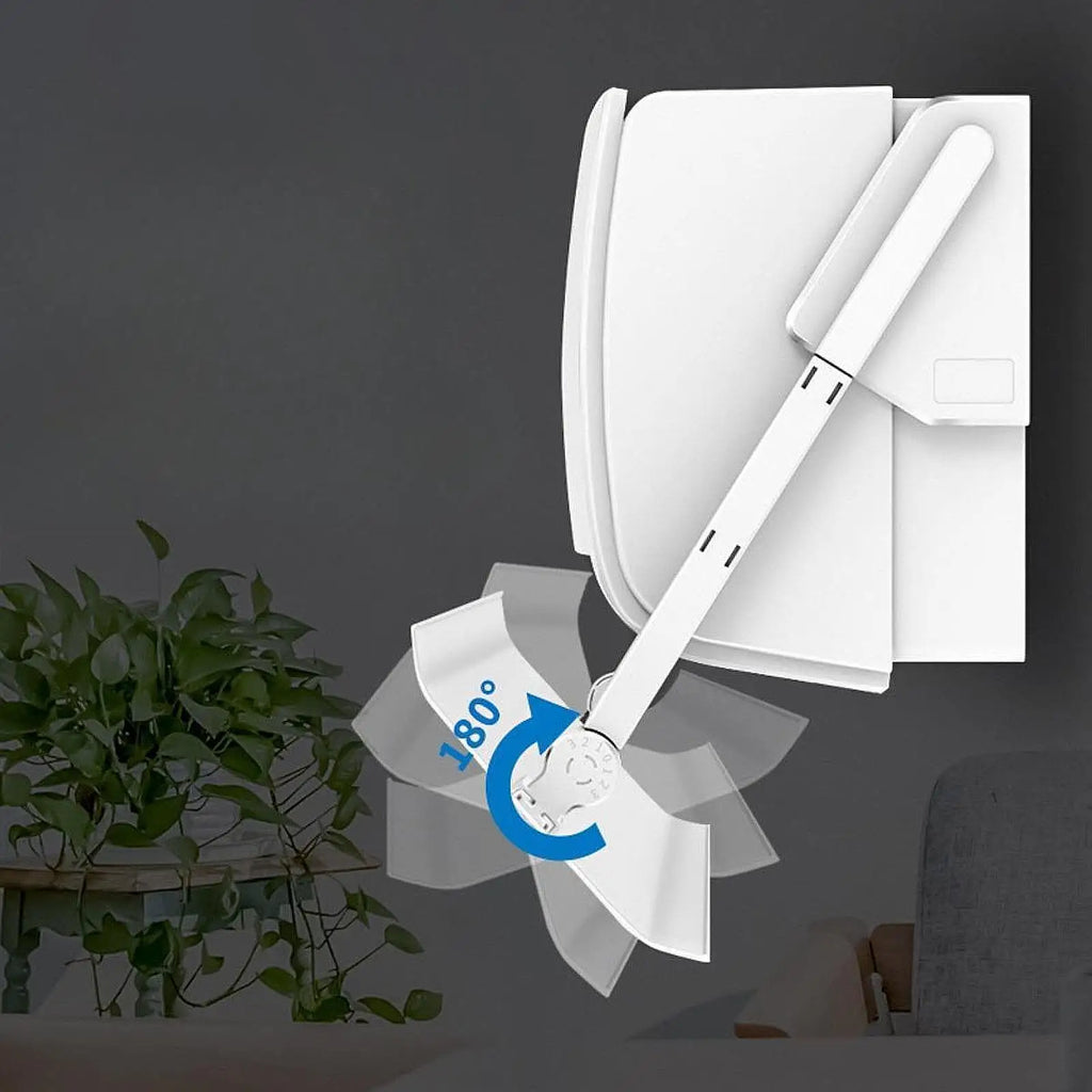AC Wind Deflector for Units Clip on Installation Multi Angle Rotation for Conditioners Adjustable