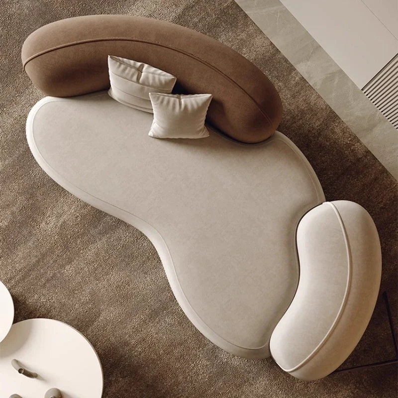 Modern home Luxury Living Room Furniture Sofa Set Floor Lazy Accents Designer Recliner Daybed Sectional Puff Sofa Corner Muebles