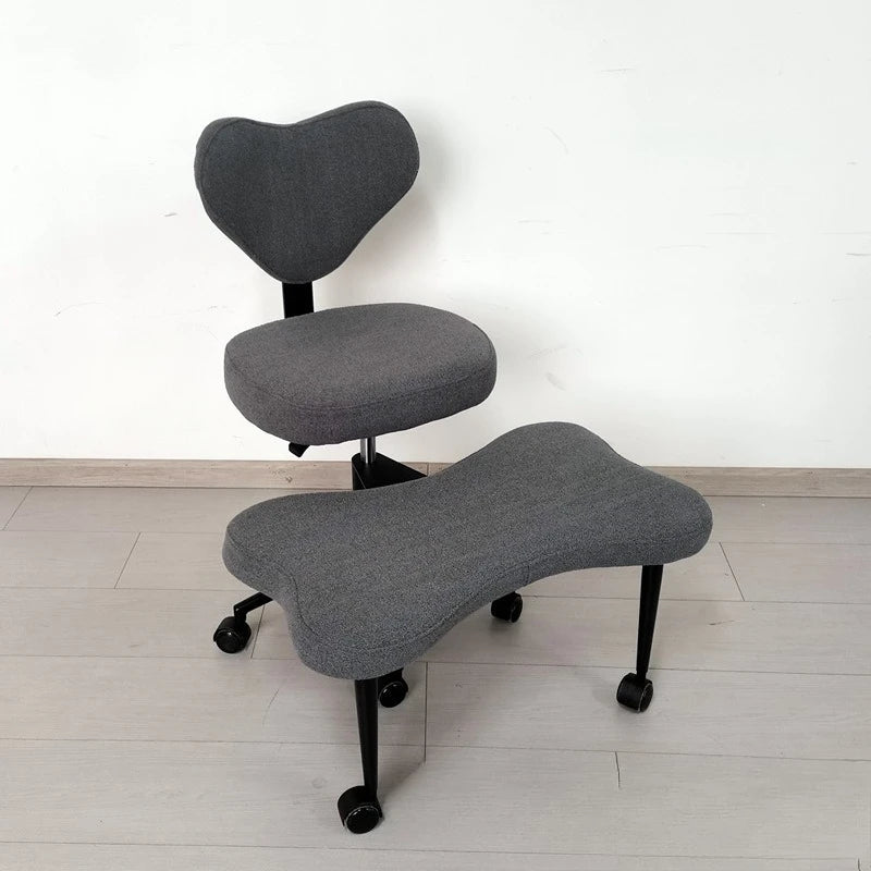 Cake velvet meditation chair sitting without sitting cross-legged monkey stool office kneeling yoga with backrest stool