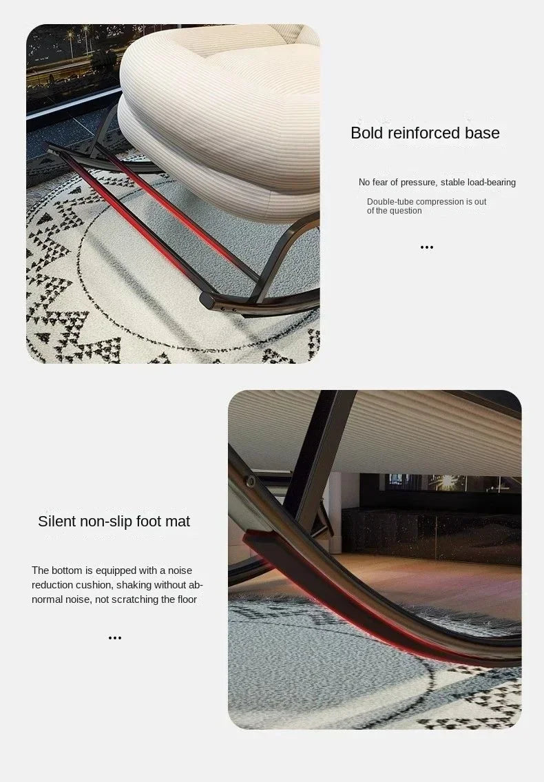 Lazy rocking chair Lazy sofa Home balcony Leisure living room Siesta chair Single Internet celebrity bedroom Siesta recliner