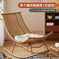 Rocking Chair Reclining Chair Adult Garden Balcony Household Nap Lazy Rocking  Elderly  Outdoor Garden Rattan Ch