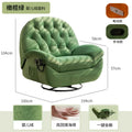 Massage Double Heating Sofa Rocking USB Mobile Phone Bracket Sofa Chair Lounges Single Modern Canape Salon Living Room Furniture