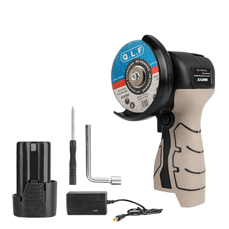 16.8V Brushless / Brushed Angle Grinder Lithium Battery 19500Rpm Cordless Mini Polishing Machine Diamond Cutting Grinder