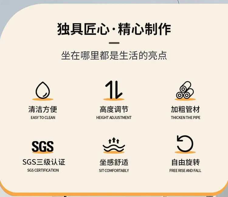 Professional Multifunctional Dental Chair 360°Swivel Adjustable Patient Seat with Soft Padding,Reclining Backrest for Clinic Use