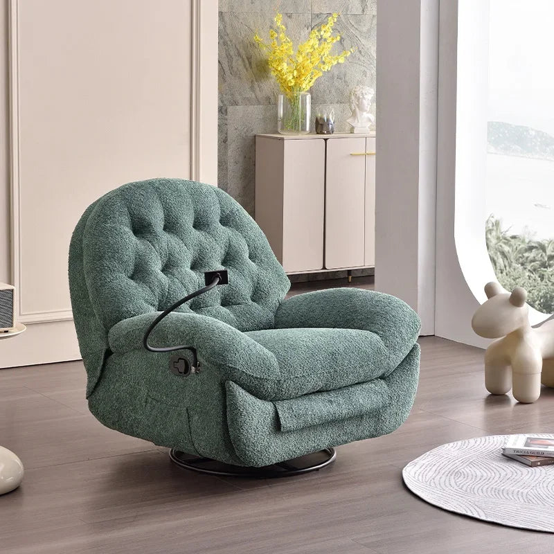 y Popular Multifunctional Reclining Chair Single Sofa Electric Leisure Modern Swivel Recliner Lounge for Living Room Furniture