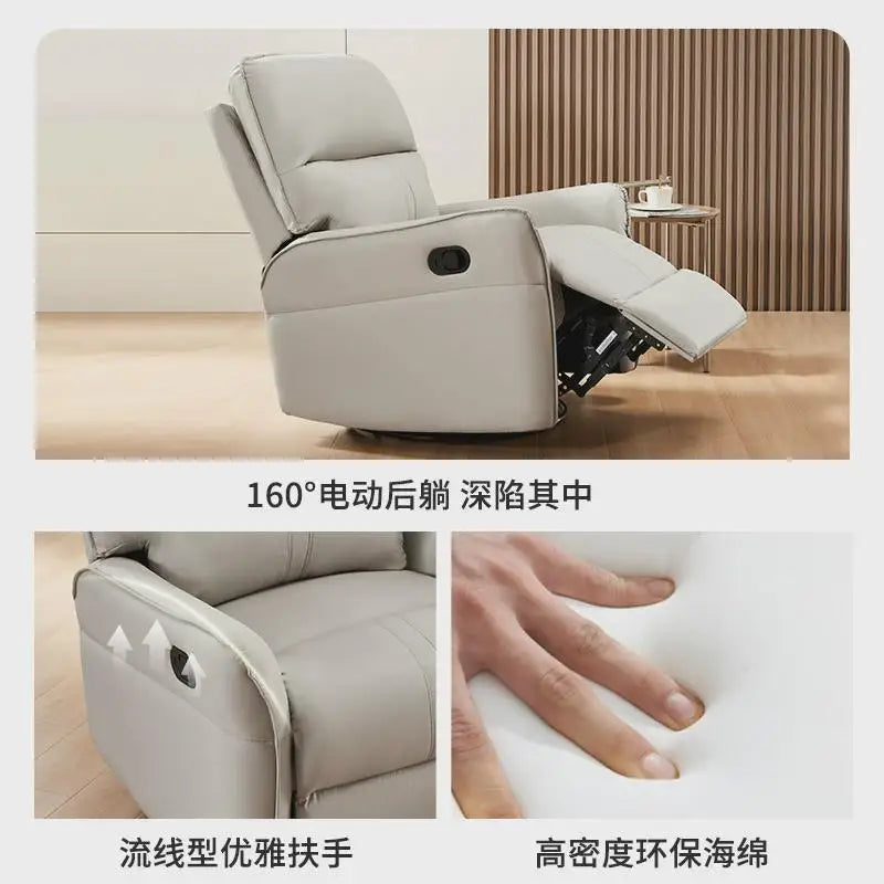 YFY  lazy sofa multi-functional reclining and sleeping leisure rocking chair small apartment single person