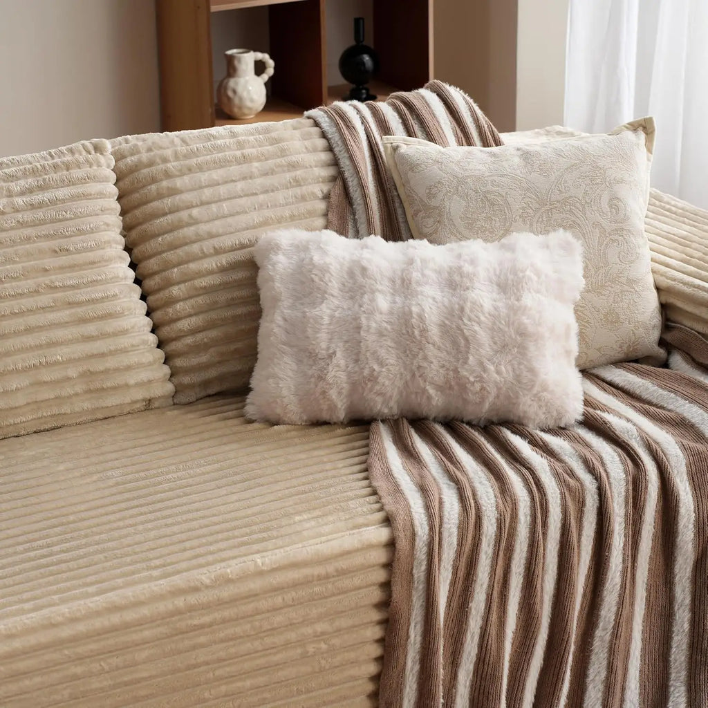 The best-selling convertible tufted L-shaped modular fabric sofa for the living room