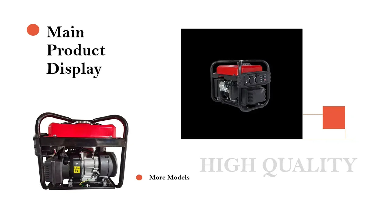Wholesale PT-009  2kw 3kw 4.5kw 5KW Silent Camping Power Inverter Mini Portable generators