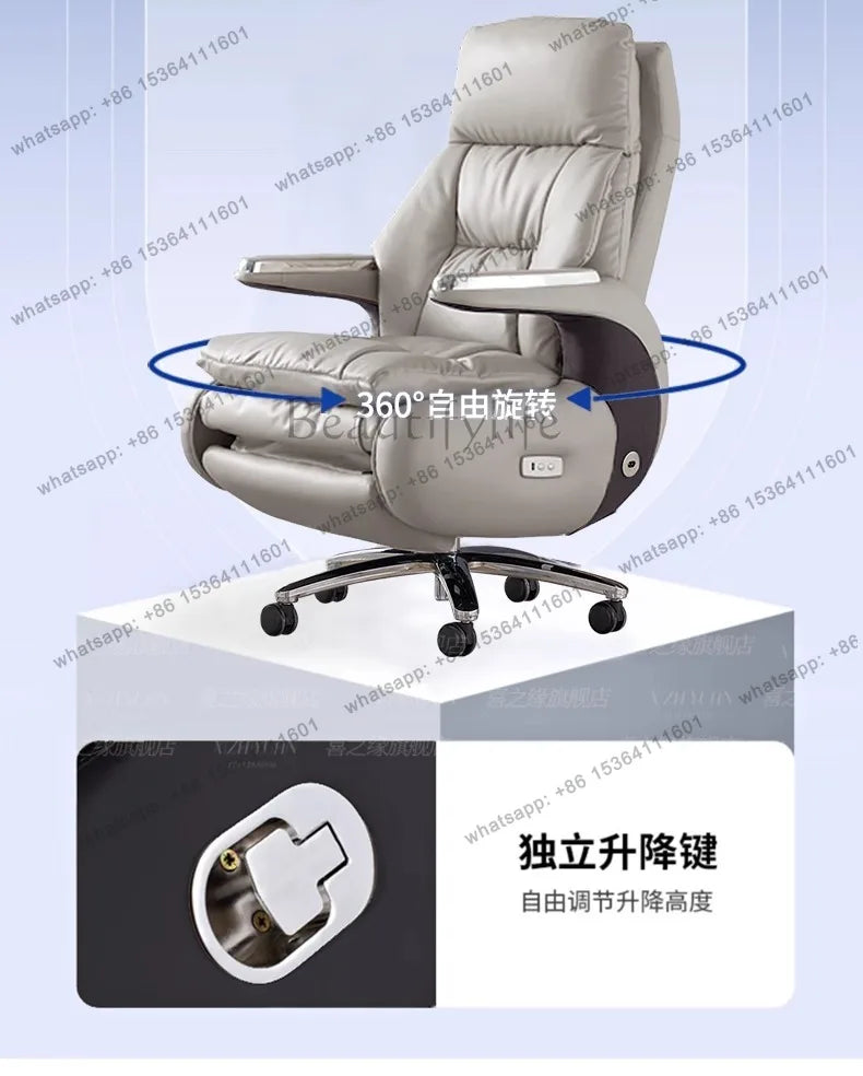 Adjustable Upgrade Office Chair Armrest Swivel Relaxing Ergonomic Office Chairs Comfortable Silla De Escritorio Furniture Home