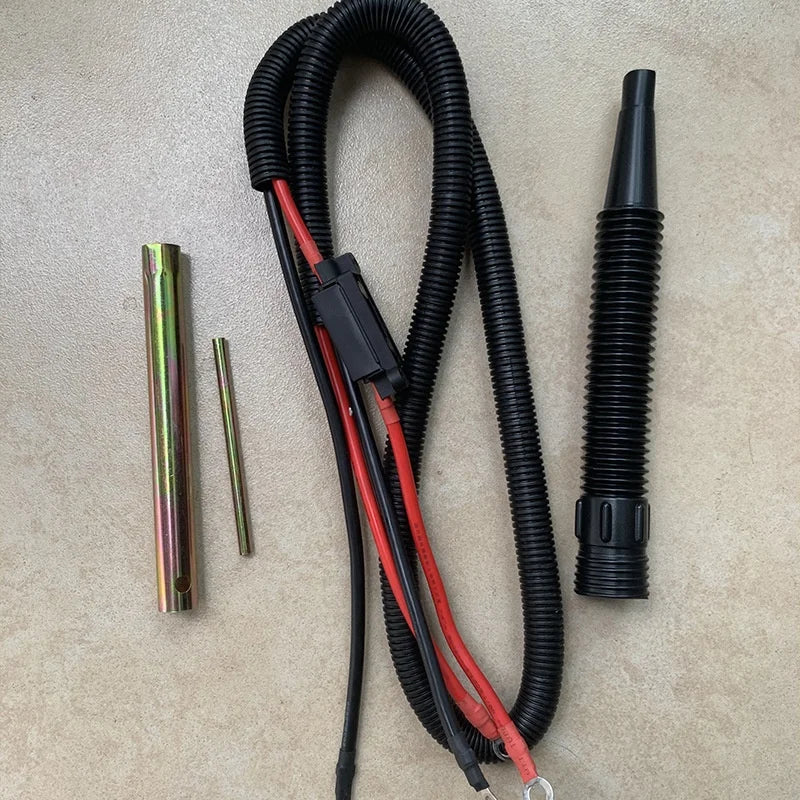2KW/12V DC Single Cylinder  Silent Inverter Generator 220V High-Power Recoil Small Household Outdoor Camping Emergency