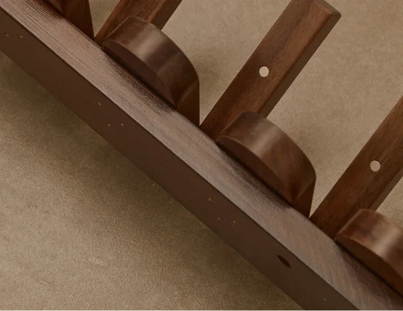 Piano Keys Wooden Wall Coat Rack Clothes Hanger Organizers Hook Portable Clothes Storage Dress Hanger Entrance Hall Furniture