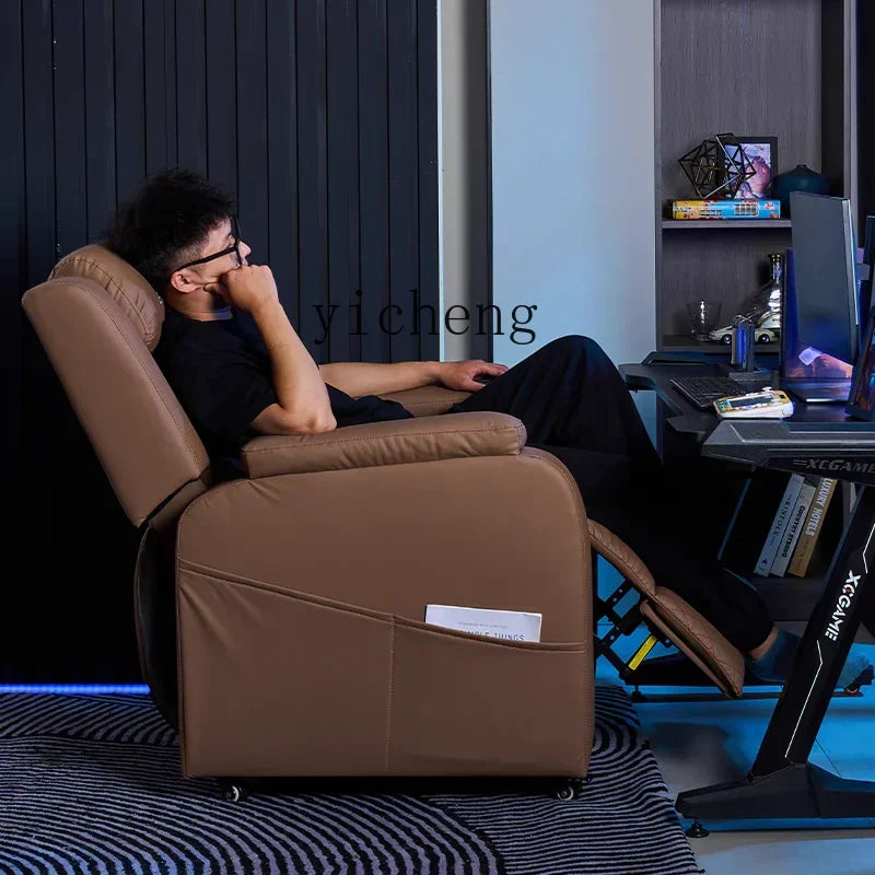 YZ6.15 Comfortable Long Sitting Reclining Multi-Functional Lazy Chair Internet Cafe Gaming Sofa Home Internet Cafe Sofa