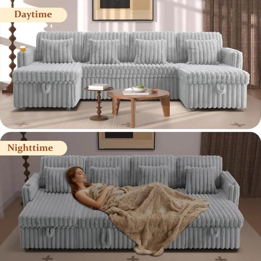 Modular Sectional Sofa Couches L-Shape Couch 3 Seat Modular Sofa Memory Foam Sectional Couches for Living Room,, Customized